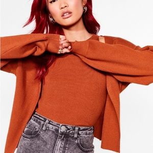 2-piece Knit Tank and Cardigan Set from Nasty Gal
